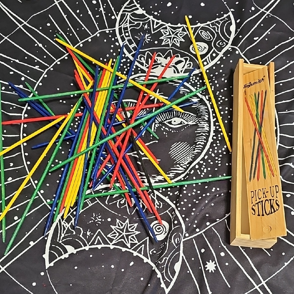 47 Colorful Pick-Up Sticks Game